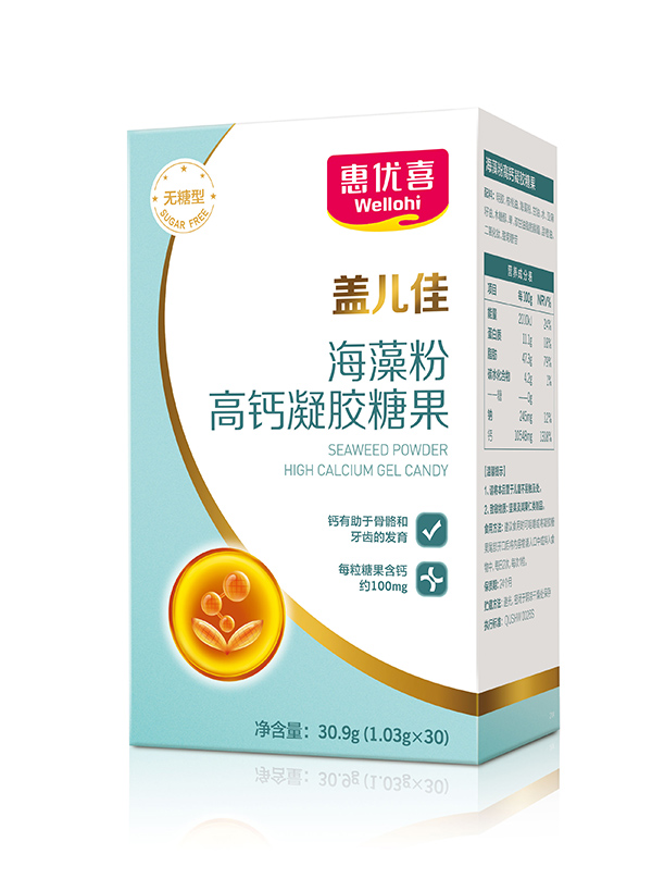 盖儿佳海藻粉高钙凝胶糖果
